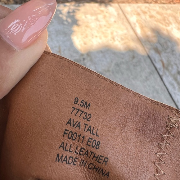 Vintage Frye Tall-High Boots Leather - Picture 15 of 15